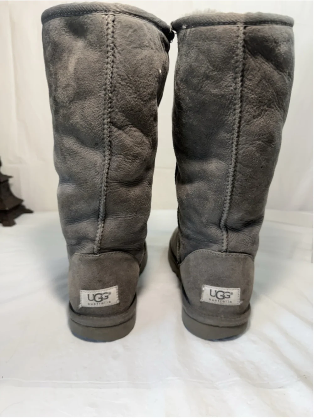 Ugg Australia 5815 Classic Tall Suede Sherling Leather Boots Size 7